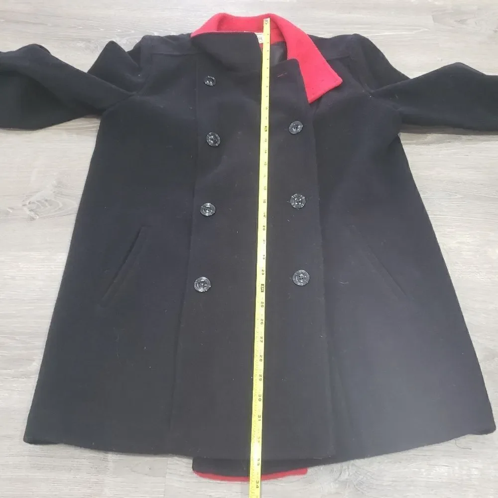 Vintage Herman Kay 80% Wool Peacoat Dress Coat Womens Size Medium Made In USA - Picture 14 of 14